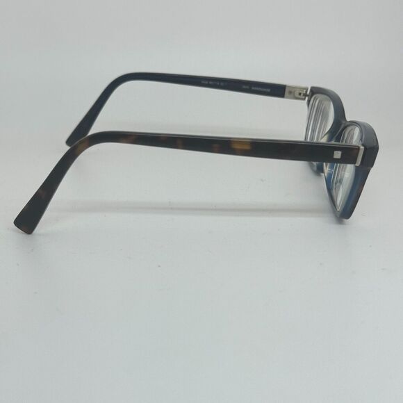 Modo Com Eyeglasses Frame Modo 019 52 Brown Navy Full Rim 50-17-140 H14243 - Picture 5 of 8